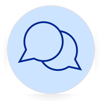 Talk bubbles icon